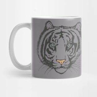 Tiger Illustration Mug